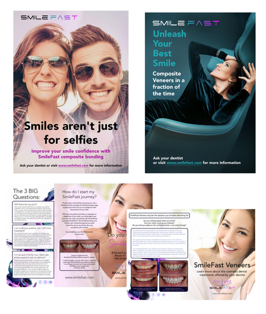 SmileFast Posters & Leaflets